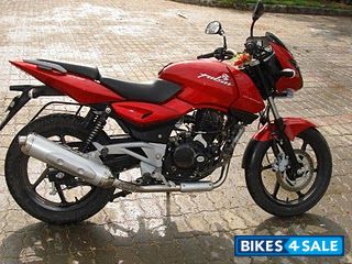 Red Bajaj Pulsar 200 DTSi