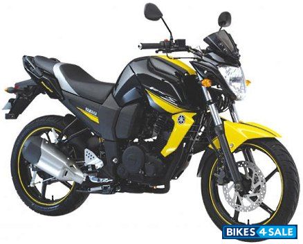 Yellow And Black Yamaha FZ-S