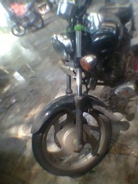 Black Bajaj Eliminator