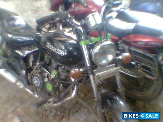 Black Bajaj Eliminator