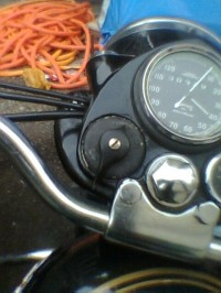 Black Royal Enfield Bullet Standard 350