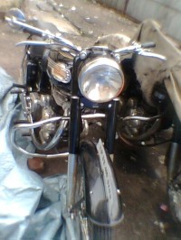 Black Royal Enfield Bullet Standard 350