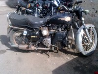 Black Royal Enfield Bullet Diesel Taurus