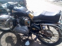 Black Royal Enfield Bullet Diesel Taurus