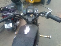Blue Yamaha RX 135