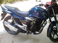 Blueish Green Suzuki GS 150R