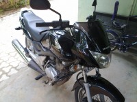 Black Honda Unicorn