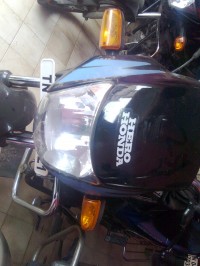 Blue Black Alloy Hero Passion Plus