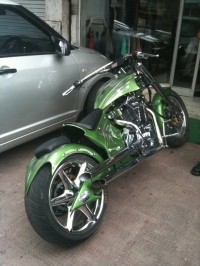 Green Modified Bike