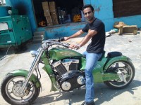 Green Modified Bike