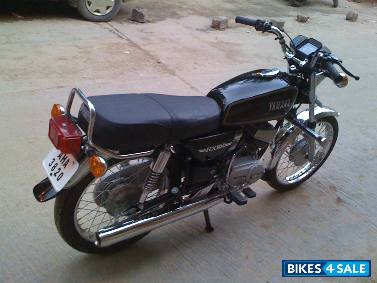 Used 1987 Model Yamaha Rx 100 For Sale In Hyderabad Id Black Colour Bikes4sale