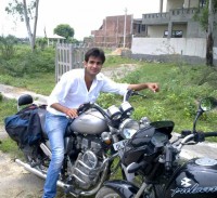 Silver Royal Enfield Thunderbird TwinSpark 350