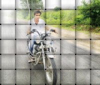 Silver Royal Enfield Thunderbird TwinSpark 350