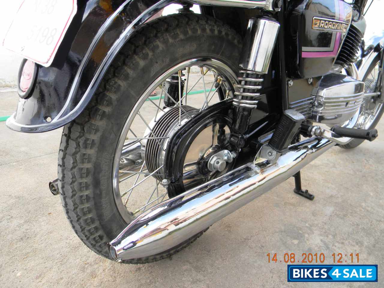 Black Ideal Jawa Yezdi RoadKing