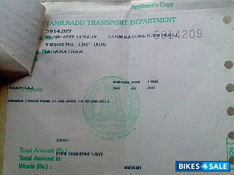 Black Royal Enfield Bullet Standard 350