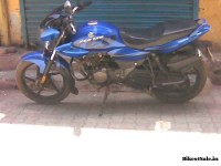 Blue Bajaj XCD 125 DTS-Si