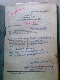 Black Royal Enfield Bullet Standard 350