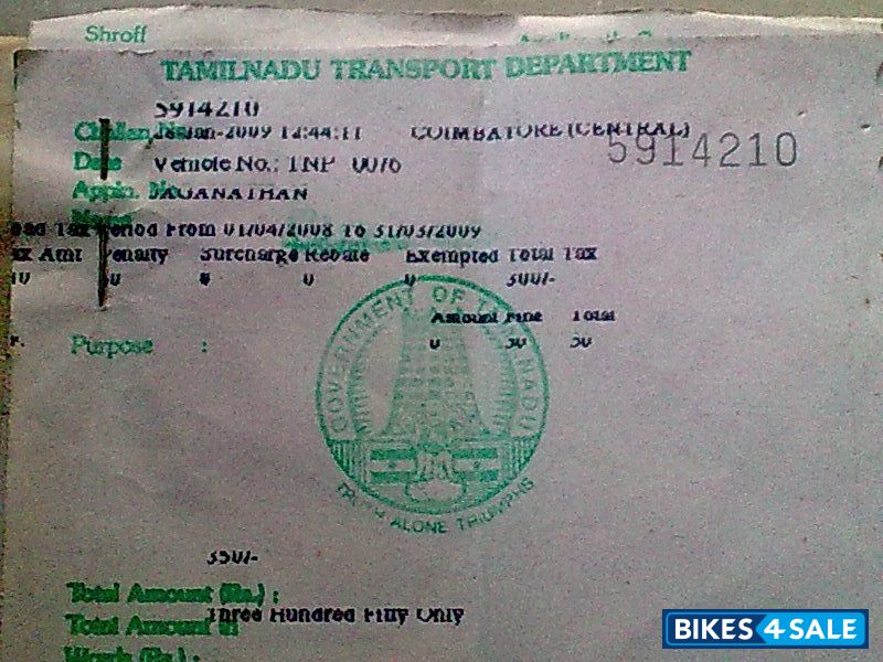 Black Royal Enfield Bullet Standard 350