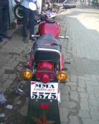 Red Royal Enfield Bullet Standard 350