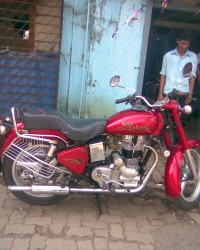 Red Royal Enfield Bullet Standard 350