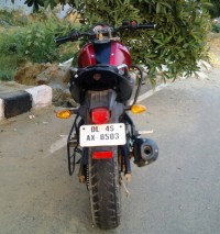 Blood Red Yamaha FZ16