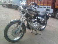 Black Royal Enfield Thunderbird
