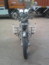 Black Royal Enfield Thunderbird
