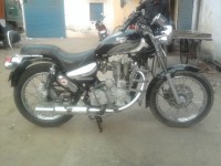 Black Royal Enfield Thunderbird