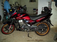 Spotts Black Red Honda Unicorn Sporty