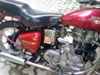 Red Royal Enfield Bullet Electra