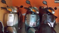 Black Honda Activa
