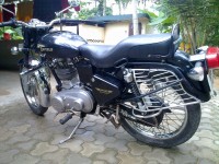 Black Royal Enfield Bullet Machismo A350