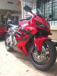 Red And Black Honda CBR