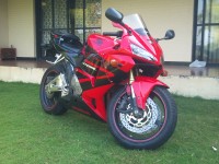 Red And Black Honda CBR