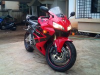 Red And Black Honda CBR