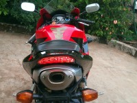 Red And Black Honda CBR