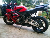 Red And Black Honda CBR