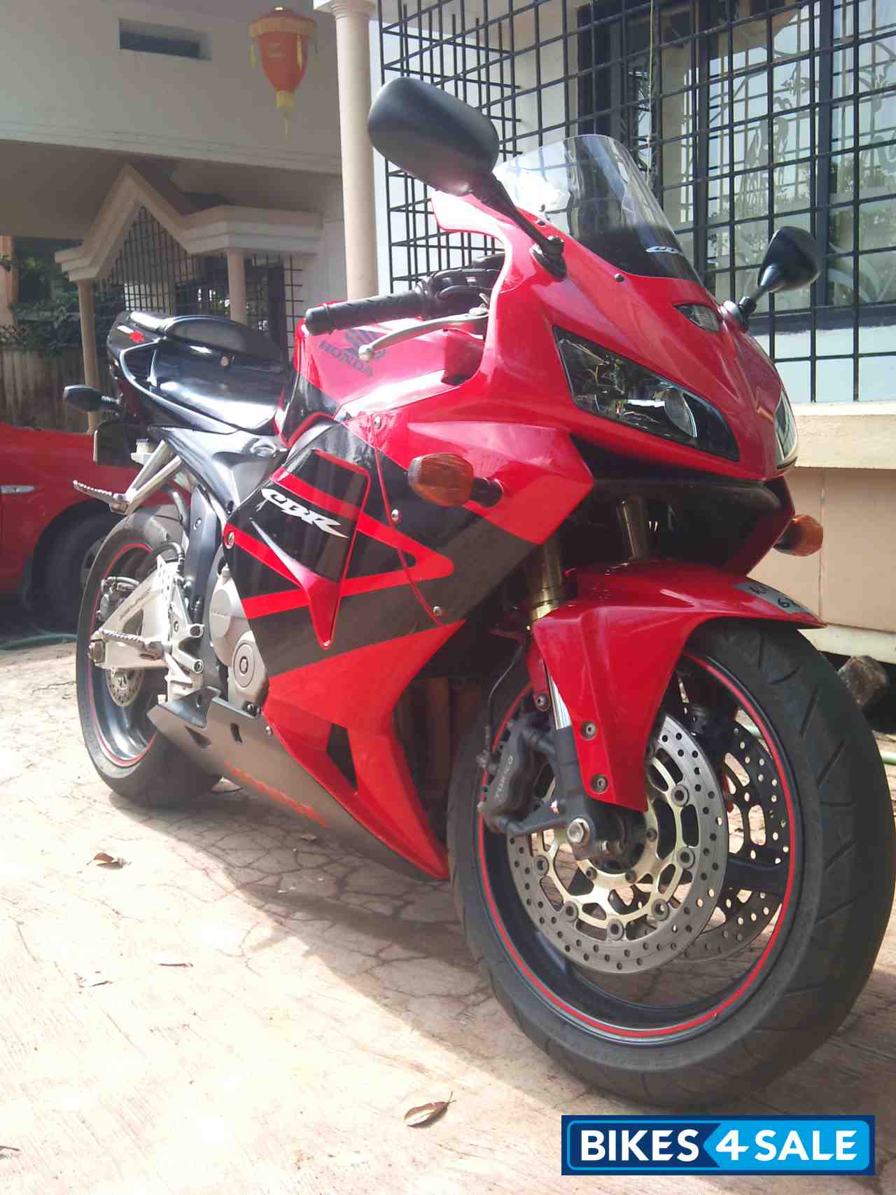 Red And Black Honda CBR