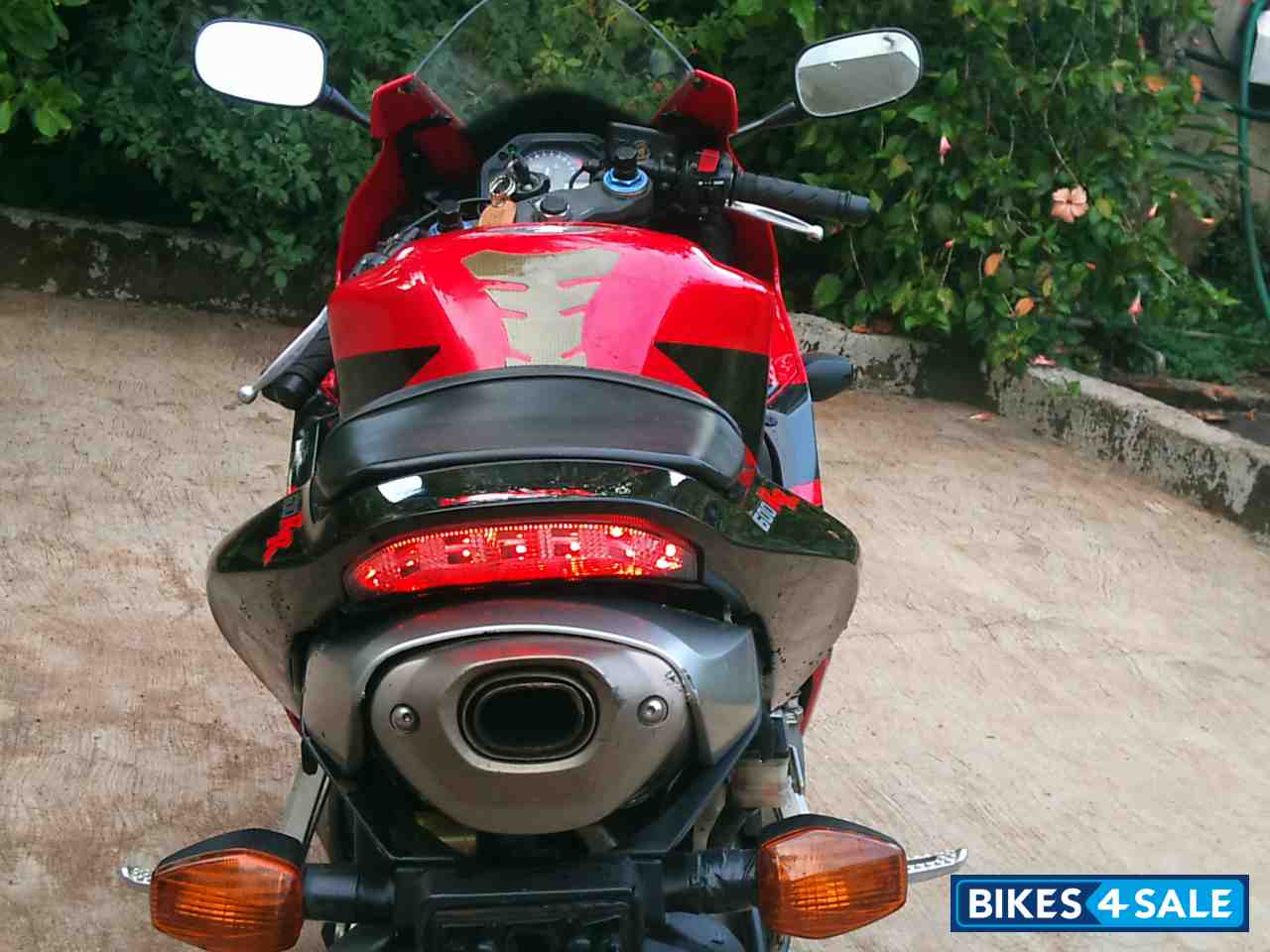 Red And Black Honda CBR