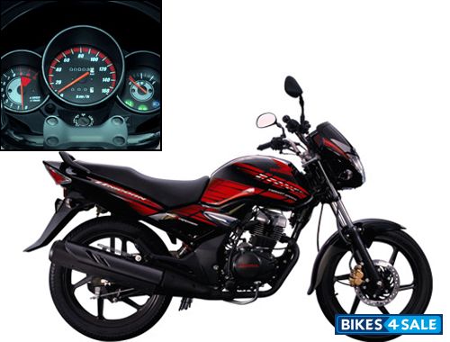 Spotts Black Red Honda Unicorn Sporty