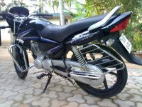 Black Honda Shine