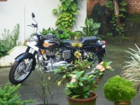 Black Royal Enfield Bullet Standard 350