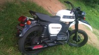 White And Black Ideal Jawa Yezdi RoadKing