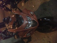 Orange Suzuki Hayabusa GSX1300R