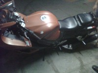 Orange Suzuki Hayabusa GSX1300R
