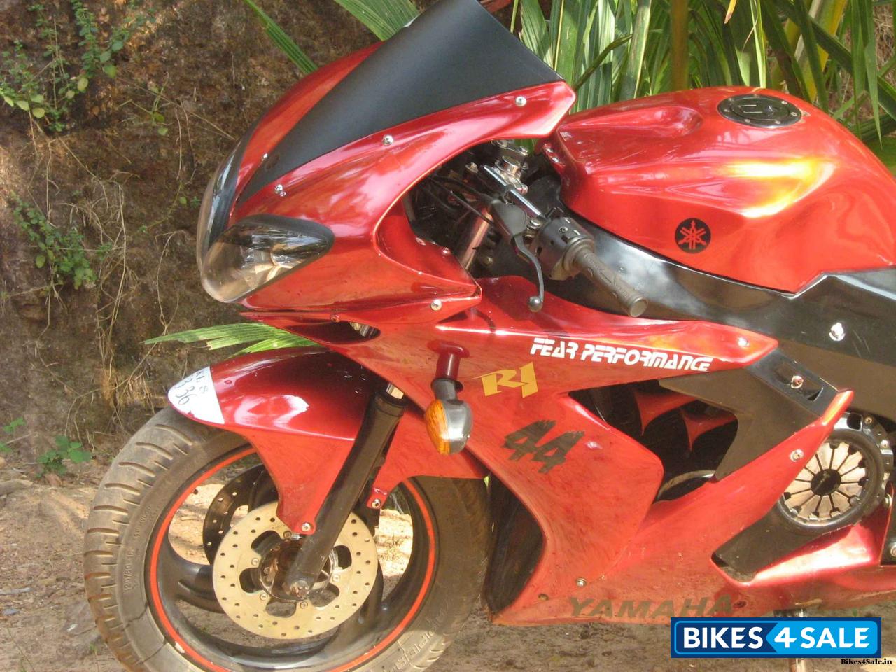 Red Modified Bike