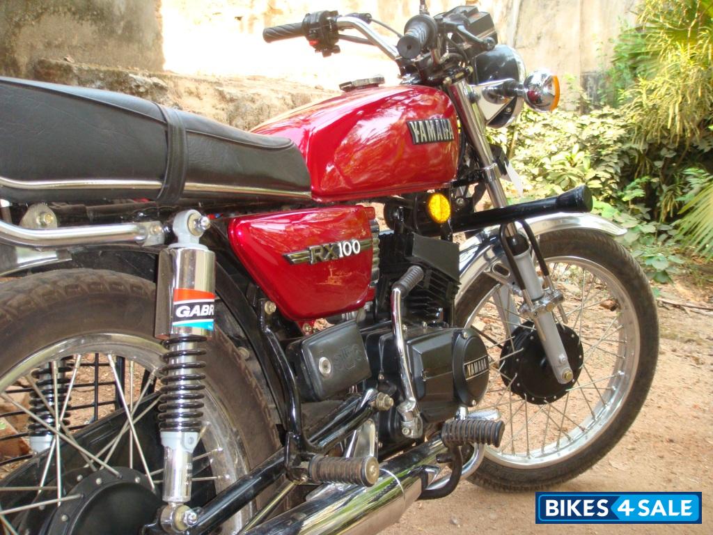 Flame Red Yamaha RX 100