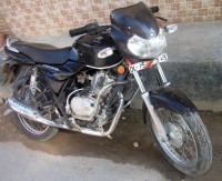 Black Bajaj Discover DTSi 125