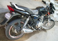 Black Bajaj Discover DTSi 125