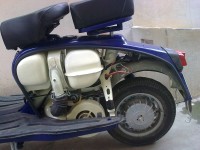 Pepsi Blue Vintage Bike